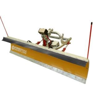 FirstTrax Angled Hydraulic 90 in. Snow Plow for Trucks and SUVs 97906
