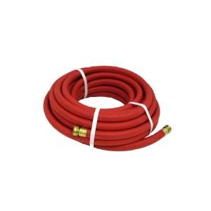 Endurance 3/4 in. x 75 ft. Red Rubber Garden Hose RGH3/4X75
