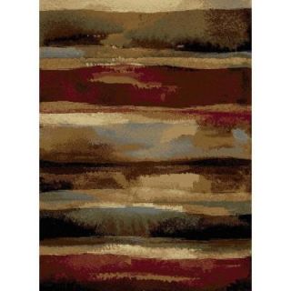 Tayse Rugs Festival Multi 5 ft. 3 in. x 7 ft. 3 in. Contemporary Area Rug 8900  Multi  5x8