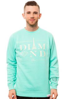 Diamond Supply Co. Sweatshirt Paris Crewneck in Blue