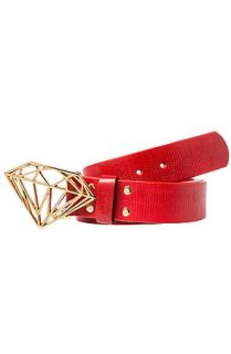 Diamond Supply Co Belt Brilliant Elephant in Red and Gold