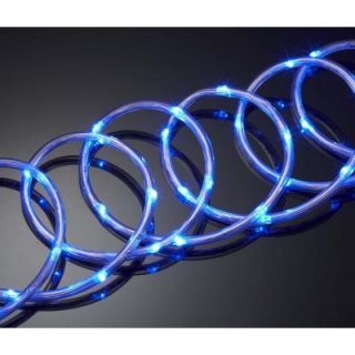 16 ft. 1/4 in. 80 Light Blue LED Mini Rope Lights Ml11 MRL16 BL