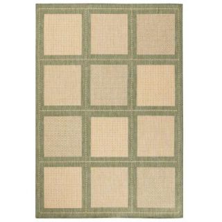 Home Decorators Collection Summit Natural and Green 8 ft. 6 in. x 13 ft. Area Rug 3100595610