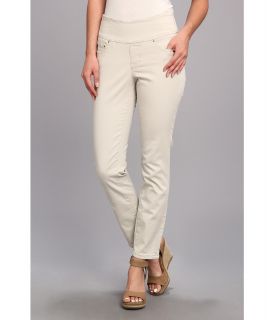 Jag Jeans Amelia Pull On Slim Ankle in Stone Womens Jeans (White)