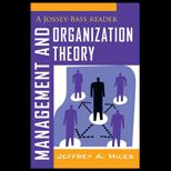 Management and Organization Theory A
