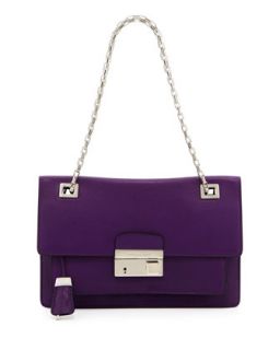 Gia Flap Shoulder Bag, Grape   MICHAEL KORS