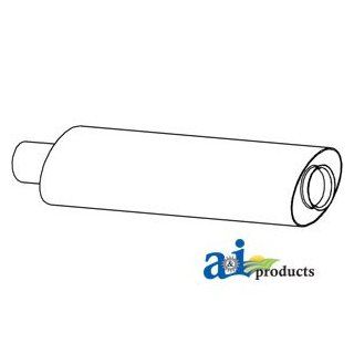 A & I Products Muffler Replacement for John Deere Part Number AR53749: Industrial & Scientific