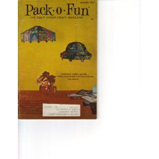 Pack O Fun January 1971 (The Only Scrap Craft Magazine, Volume 20 Number 5): Edna Clapper: Books