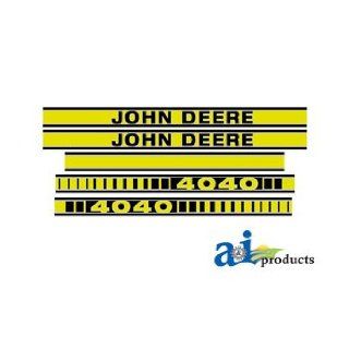 A & I Products Hood Decal Replacement for John Deere Part Number JD4040TP