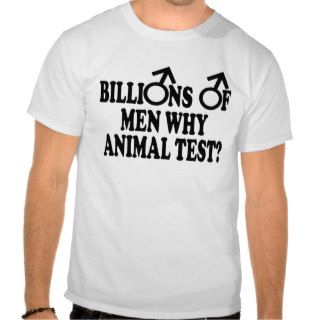 Funny,anti animal testing t shirt