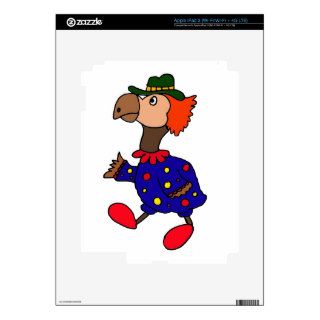 XX  Dodo Bird Clown Design iPad 3 Skins