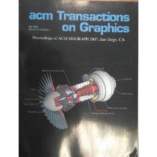 Acm Transactions on Graphics August 2007 Volume 23 Number 3: Books