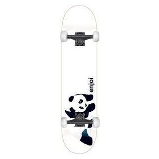 Enjoi Whitey Panda Complete Skateboard   7.75 w/Mini Logo Wheels : Sports & Outdoors