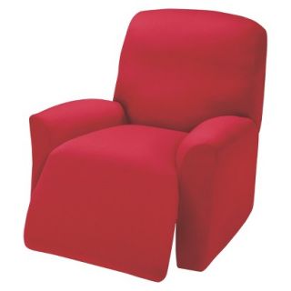 Jersey Large Recliner Slipcover   Red