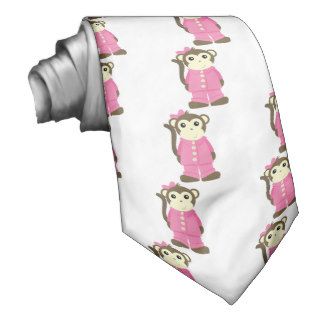 Monkey in Pajamas Custom Ties