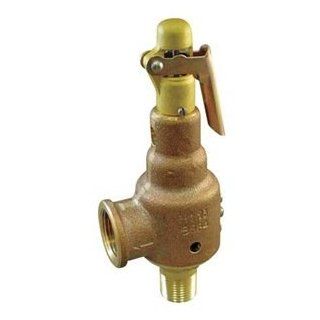 Kunkle 6010GFE01 AM0025 Bronze ASME Safety Relief Valve for Steam, EPR Soft Seat, 25 Preset Pressure, 1 1/4" NPT Male Inlet x NPT Female Outlet: Industrial Relief Valves: Industrial & Scientific
