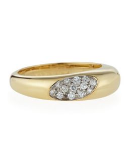 Mini Capri Plus Diamond Ring, Size 6.5