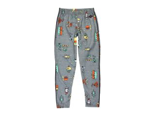 Hot Chillys Kids Midweight Print Bottom Boys Clothing (Gray)