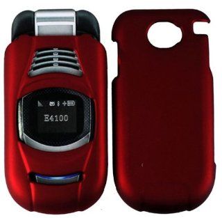 Red Hard Cover Case for Kyocera Sanyo Taho E4100 Sprint: Cell Phones & Accessories