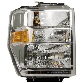 OE Replacement Ford Econoline Passenger Side Headlight Assembly Composite (Partslink Number FO2503249) Automotive