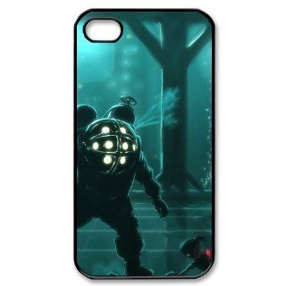 BioShock Big Daddy Iphone 4/4S Case Plastic Back Case for Iphone 4/4S Cell Phones & Accessories