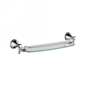 Delta Faucet 79710 Polished Chrome Cassidy Cassidy 18″ Glass Shelf with Ba