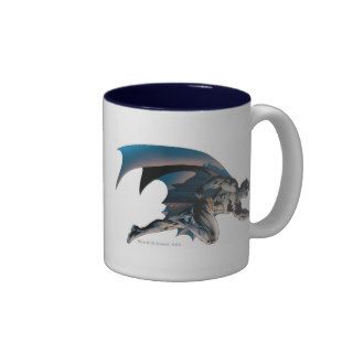 Batman Leaping Side View Mug