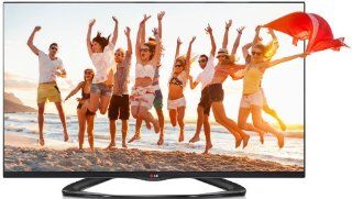 LG 50LA6608 126 cm (50 Zoll) Cinema 3D LED Backlight Fernseher, EEK A+ (Full HD, 400Hz MCI, WLAN, DVB T/C/S, Smart TV) schwarz: LG: Heimkino, TV & Video