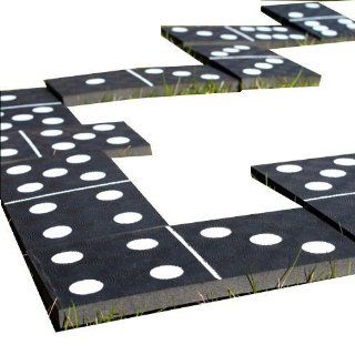 Riesen Domino   28 XXL Dominosteine Lernspiel 18 cm Domino Steine Garten NEU: Spielzeug