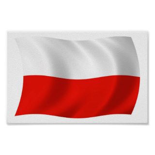 Poland Flag Poster Print