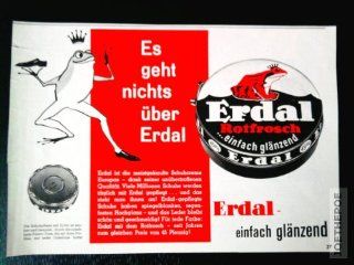 1960 : Anzeige: ERDAL ROTFROSCH   Format: ca. 145 x 210 mm   alte Werbung /Originalwerbung/ Printwerbung /Anzeigenwerbung: Autorenkollektiv: Bücher