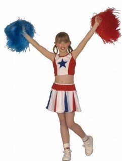 Cheerleader USA Kostüm Mädchen Gr. 128: Spielzeug