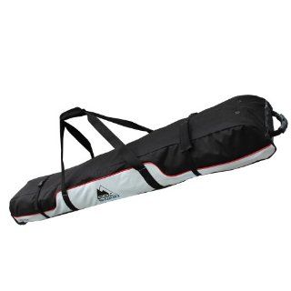 Cox Swain Rollen Snowboard & Ski Bag TITANIUM mit Rollen / Snowboardtasche Skitasche Professional, Farbe: Black/Light Grey, Größe: 175 cm: Sport & Freizeit