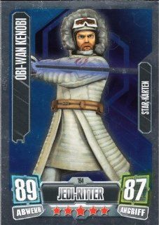 Star Wars Force Attax Serie 2 Einzelkarte 194 Obi Wan Kenobi Jedi Ritter Star   Karte deutsch: Spielzeug