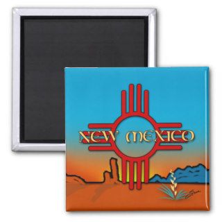New Mexico Refrigerator Magnets