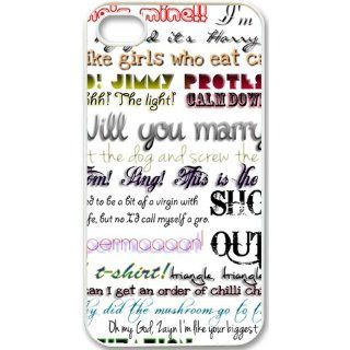 One Direction Quotes iPhone 5 Case Hard Plastic iPhone 5 Case Cell Phones & Accessories