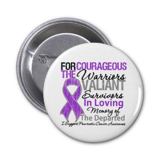 Tribute Support Pancreatic Cancer Awareness Pins