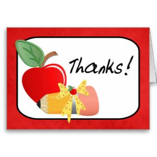 Teacher Thank You Card