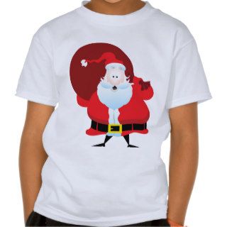 Christmas, Santa Claus T Shirts