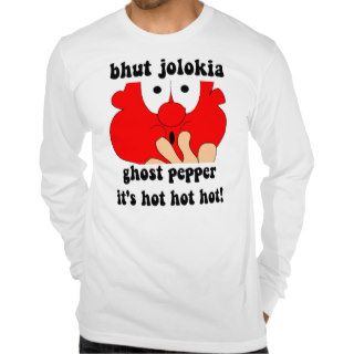 Funny ghost pepper tshirts