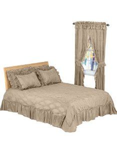 Quilted Bedroom Collection   Queen Bedspread: 104" x 116", Color Sage  