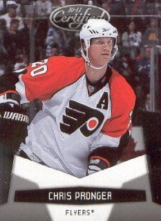 2010 11 Panini Certified Hockey #107 Chris Pronger Philadelphia Flyers NHL Trading Card Sports Collectibles