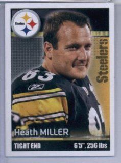 2012 Panini NFL Football Sticker #109 Heath Miller: Sports Collectibles