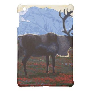 Caribou Scene   Dawson, Alaska iPad Mini Covers