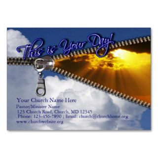 Salvation Card: This is Your Day! Business Cards