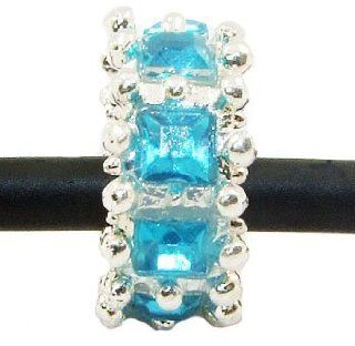 Hidden Gems(109) Hidden Gems Silver plated charm Fits pandora/chamilia/troll type Bracelets.: Jewelry
