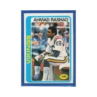 1978 Topps #125 Ahmad Rashad   NM MT: Sports Collectibles