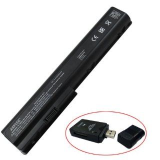 AGPtek 4400mAh Battery For HP Pavilion DV7 DV7T DV7Z DV7T 1000 DV7Z 1000 HDX18T 1000 HDX18 1020 Series HSTNN IB75 HSTNN C50C HSTNN Q35C 464059 121 series Laptop w/ an All In One USB 2.0 Card Reader: Computers & Accessories