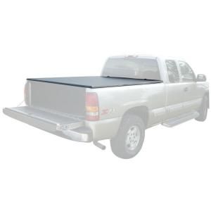 PRO SERIES 80.5 in. x 70.5 in. 25 lb. Vinyl Tonneau Truck Bed Cover for GMC Sierra PS07903