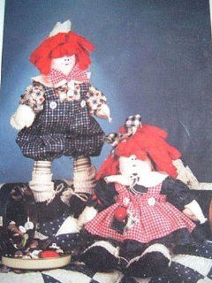 ANNEE & ANDEE MOPP TOPP 12" COUNTRY CLASSICS DOLL PATTERNS   PATTERN #146 FROM NEEDLE IN A HAYSTACK : Other Products : Everything Else